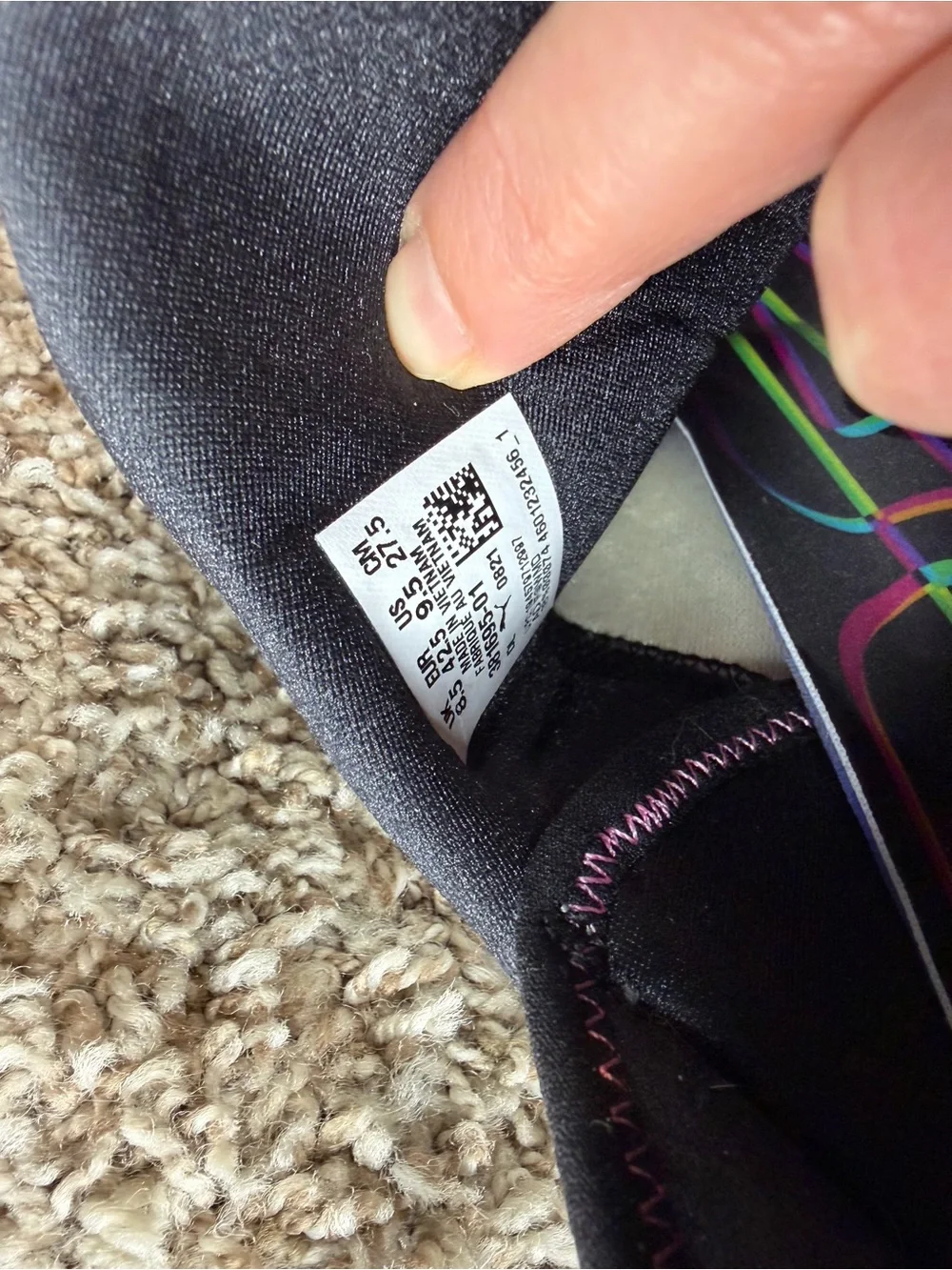Puma athletic sneakers